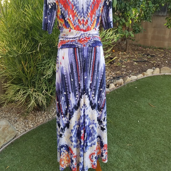 Clues Collection Vintage Midi Dress - Picture 3 of 6